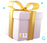 Receba seus bônus de boas-vindas no F12