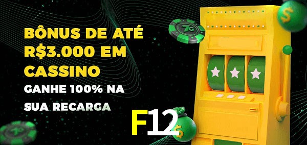 F12 melhor bônus de depósito