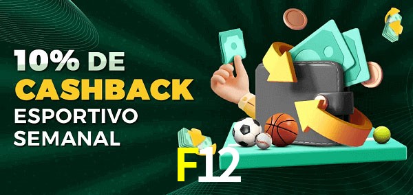 10% de bônus de cashback na F12